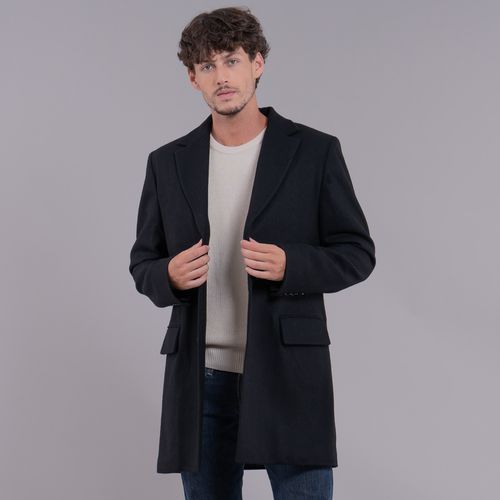 blazer masculino preto lã e forro térmico