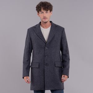 blazer masculino cinza lã forro térmico