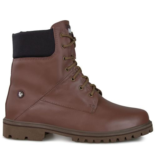 bota marrom coturno masculino para neve