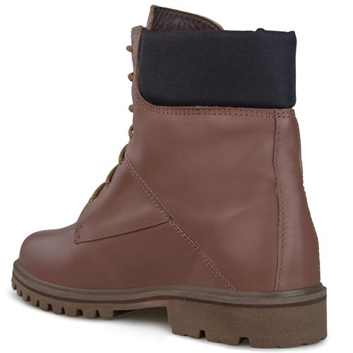 bota explorer marrom coturno masculino para neve