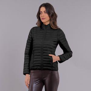 jaqueta e colete feminino preto puffer Sorona