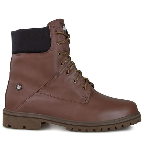 bota masculina pioneer marrom impermeável