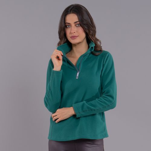 fleece feminino polar verde patagônia