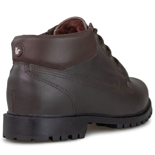 bota masculina marrom Chapelco para neve