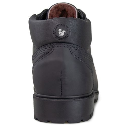 coturno preto masculino Chapelco com cano curto para neve