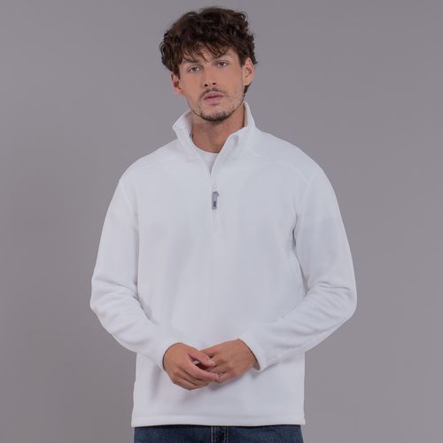 fleece meio zíper masculino fiero polar