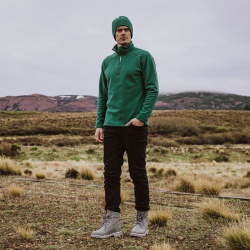 fleece fiero polar masculino verde