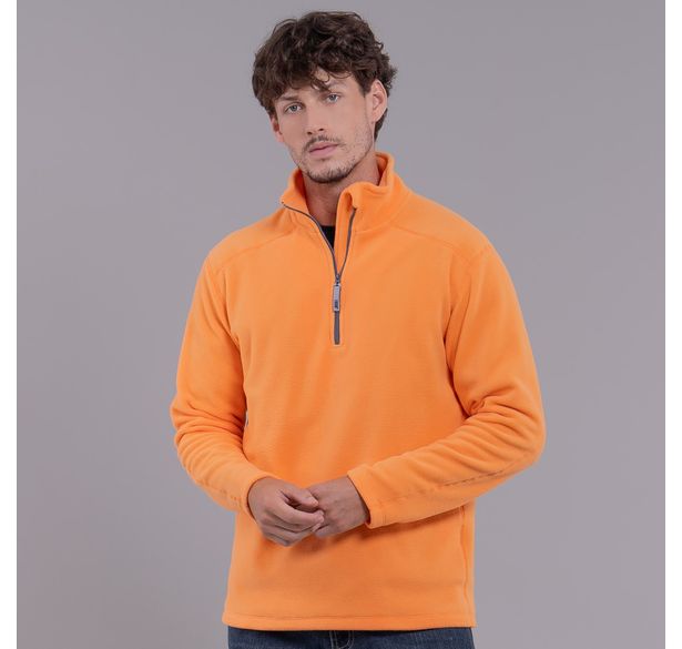 fleece polar laranja masculino Nuuk