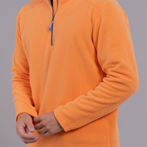 fleece polar laranja masculino fiero Nuuk