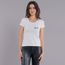 Camiseta feminina Tortugando Off White