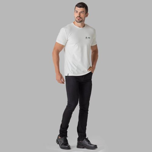 camiseta fiero tortugando branca masculina