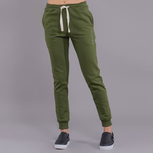 moletom feminino verde Jogger Fiero Space