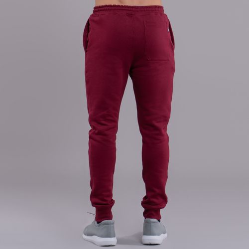 moletom jogger bordô masculino