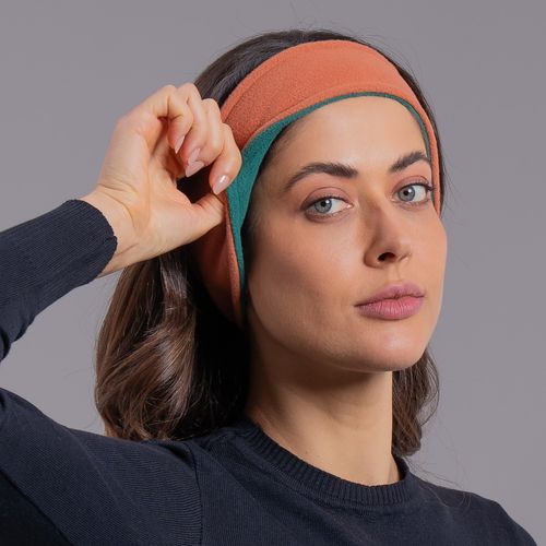 protetor de Orelha Fleece Headband verde