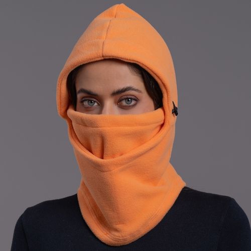 Balaclava de fleece laranja