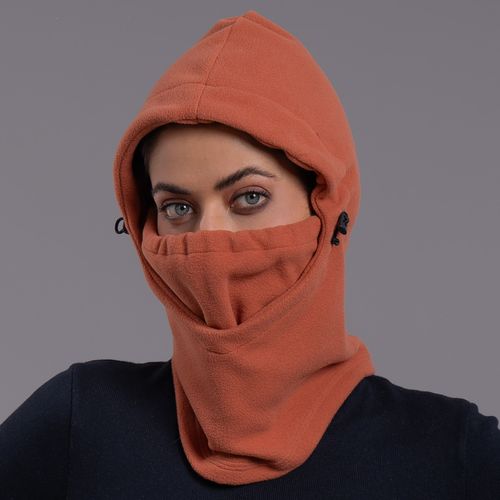 balaclava de fleece terra