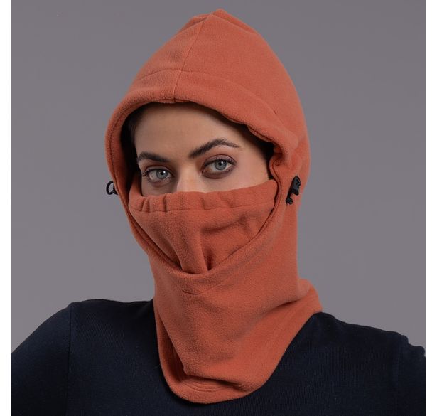 balaclava de fleece terra