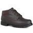 bota masculina cano curto couro café