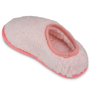 pantufa para crianças rosa apeluciada