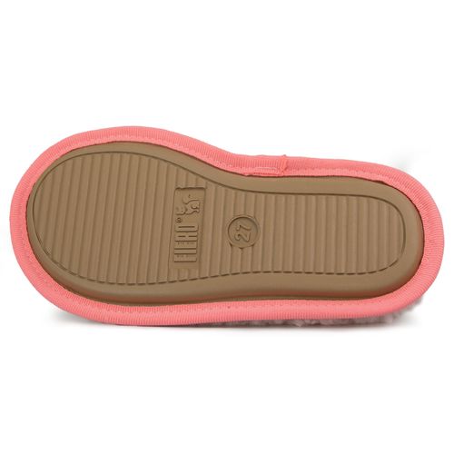 pantufa quentinha apeluciada rosa