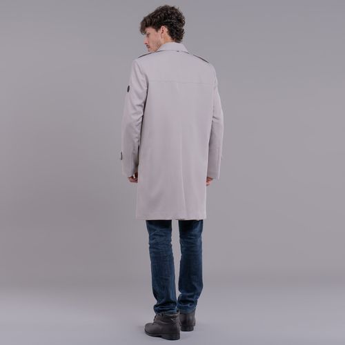 trench coat bristol cinza