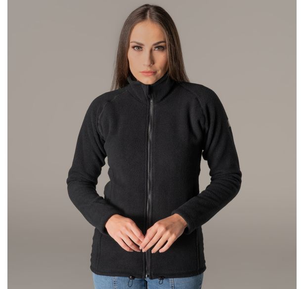 onde comprar casaco preto em fleece para o frio