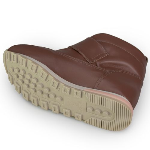 solado da bota neve impermeavel chocolate